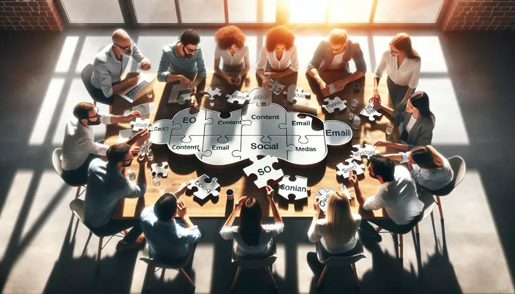 saas marketing team structure