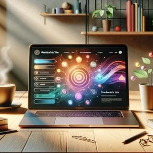 membership site with softr
